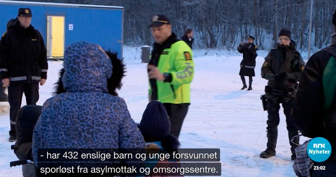 Skjermskudd fra NRK Kveldsnytt