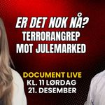 Er det nok nå? Terrorangrep mot julemarked og løgner i media | LIVE